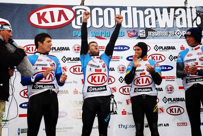 Ricardo takes it - PWA KIA Cold Hawaii World Cup 2011 Day 2 &copy; PWA World Tour http://www.pwaworldtour.com